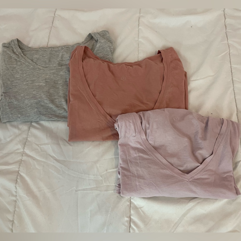 RARE Lululemon Tees 3 colors
